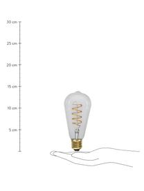 Lampadina E27, 270lm, dimmerabile, bianco caldo 1 pz, Lampadina: vetro, Trasparente, Ø 6 x Alt. 14 cm