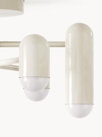 Stropná LED lampa Ariane, Lomená biela, Ø 50 x V 29 cm