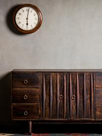 Sideboard Kent aus massivem Mangoholz mit Schubladen, Korpus: Mangoholz, massiv, Griffe: Metall, Mangoholz, lackiert<br>Griffe: Metall, 160 x 86 cm