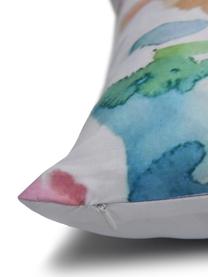 Housse de coussin imprimé aquarelle Zuza, Multicolore