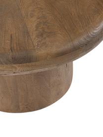 Table basse ronde en bois de manguier Lopez, tailles variées, Bois de manguier, enduit, Manguier, Ø 60 cm