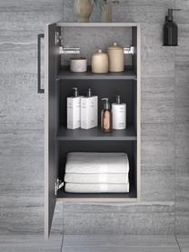 Armadietto bagno Orna, larg. 40 cm, Maniglia: metallo rivestito, Beige, Larg. 42 x Alt. 85 cm