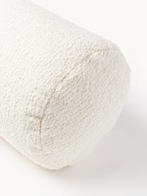 Bouclé-Sofa-Nackenrolle Sofia, Hülle: Bouclé (100 % Polyester), Bouclé Off White, Ø 17 x L 68 cm