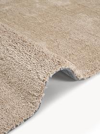 Flauschiger Hochflor-Teppich Leighton, Flor: Mikrofaser (100% Polyeste, Beige, B 120 x L 180 cm (Grösse S)