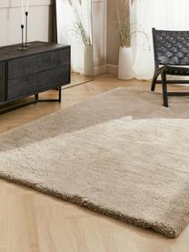 Tapis épais et moelleux Leighton, Beige, larg. 120 x long. 180 cm (taille S)