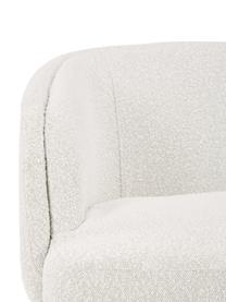 Bouclé-Drehsessel Irene, Bezug: Bouclé (100 % Polyester) , Gestell: Metall, Beine: Metall, beschichtet, Bouclé Cremeweiss, Goldfarben, B 74 x T 70 cm