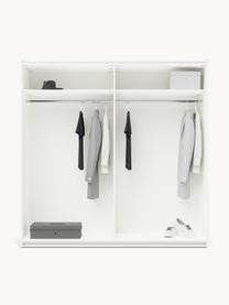Modulární šatní skříň s posuvnými dveřmi Simone, šířka 200 cm, různé varianty, Dřevo, světle béžová, Interiér Classic, Š 200 x V 236 cm