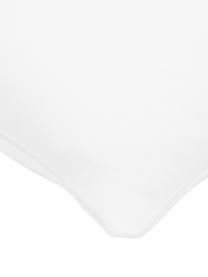 Housse de coussin 40x40 blanc Morpho, Blanc, noir