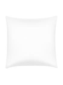 Housse de coussin 40x40 blanc Morpho, Blanc, noir