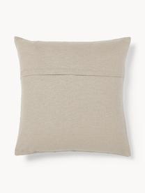 Poszewka na poduszkę z lnu Malia, 51% len, 49% bawełna, Greige, S 45 x D 45 cm