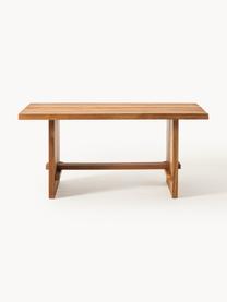 Jedálenský stôl z tíkového dreva Hugo, Tíkové drevo, morené
Tento produkt je vyrobený z trvalo udržateľného dreva s certifikátom FSC®., Tíkové drevo, morené, Š 160 x H 90 cm