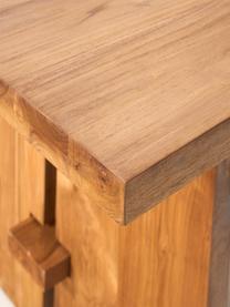 Stół do jadalni z drewna tekowego Hugo, różne rozmiary, Drewno tekowe bejcowane

Ten produkt jest wykonany z drewna pochodzącego ze zrównoważonych upraw, które posiada certyfikat FSC®., Drewno tekowe bejcowane, S 160 x G 90 cm