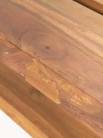 Esstisch Hugo aus Teakholz, in verschiedenen Grössen, Teakholz, gebeizt

Dieses Produkt wird aus nachhaltig gewonnenem, FSC®-zertifiziertem Holz gefertigt., Teakholz, gebeizt, B 160 x T 90 cm
