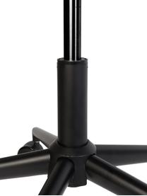 Bureaustoel OMG, in hoogte verstelbaar, Bekleding: kunstleer (50% polyuretha, Frame: gepoedercoat staal, Bekleding: bruin. Voetstuk met wieltjes: zwart, 65 x 76 cm