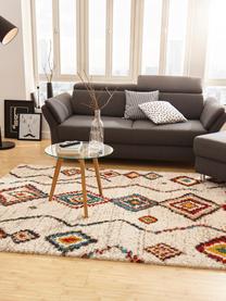 Tapis moelleux à poils longs Geometric, 100 % polypropylène

Le matériau est certifié STANDARD 100 OEKO-TEX®, 1803035, Centexbel, Blanc cassé, multicolore, larg. 80 x long. 150 cm (taille XS)