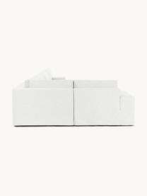 Sofá rinconera modular Russell, desenfundable, Tapizado: 100% algodón Alta resiste, Tapizado: relleno de espuma, Estructura: madera contrachapada de p, Patas: plástico Este producto es, Tejido Off White, An 412 x F 206 cm