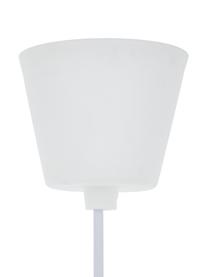 Lámpara de techo Colorain, Pantalla: poliéster, Cable: plástico, Blanco, Ø 41 x Al 135 cm