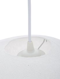 Lámpara de techo Colorain, Pantalla: poliéster, Cable: plástico, Blanco, Ø 41 x Al 135 cm
