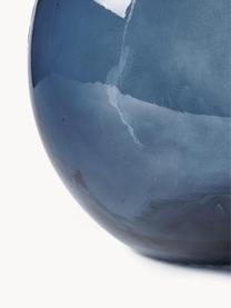 Wazon podłogowy ze szkła z recyklingu Dante, Szkło z recyklingu, Ciemny niebieski, Ø 40 x W 56 cm