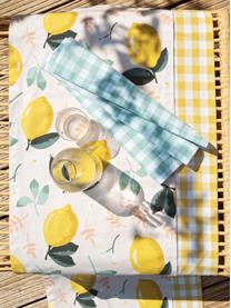 Chemin de table tropical Lemon, Beige, jaune, vert