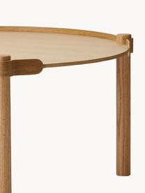 Mesa de centro redonda de madera de roble Woody, Madera de roble

Este producto está hecho de madera de origen sostenible y con certificación FSC®., Madera de roble, Ø 80 cm