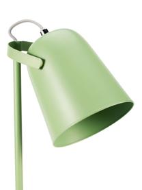 Retro bureaulamp True Pistachio, Lampenkap: gecoat metaal, Lampvoet: gecoat metaal, Groen, Ø 15 x H 40 cm