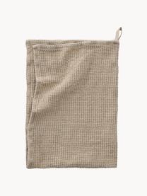 Ręcznik kuchenny z piki waflowej z bawełny Mona, 2 szt., 100% bawełna, Beżowy, S 50 x D 70 cm