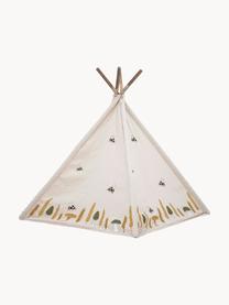 Tipi infantil de algodón Millo, Estructura: bambú, Beige claro, An 110 x Al 127 cm