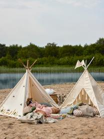 Tipi infantil de algodón Millo, Estructura: bambú, Beige claro, An 110 x Al 127 cm