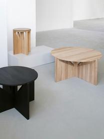 Okrúhly konferenčný stolík z dubového dreva Future, Masívne dubové drevo, s FSC certifikátom, Dubové drevo, Ø 52 cm