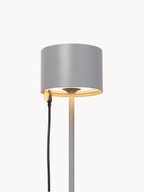 Lampe à poser d'extérieur LED mobile Farol, intensité lumineuse variable, Gris, Ø 11 x haut. 34 cm
