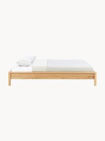 Houten bed Tammy, Hout met eikenhoutfineer, Eikenhout, B 180 x L 200 cm