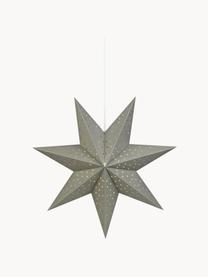 Estrella de Navidad Morris, con enchufe, Cable: plástico, Gris, Ø 45 cm