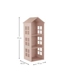 Kinderwandrek Sevilla, Vezelplaat met gemiddelde dichtheid (MDF), gelakt, Hout, abrikoos gelakt, B 47 x H 117 cm