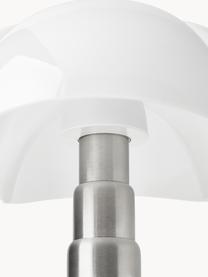 Lampada da tavolo grande a LED con luce regolabile Pipistrello, regolabile in altezza, Struttura: metallo, alluminio rivest, Nero opaco, Ø 40 x Alt. 50 cm