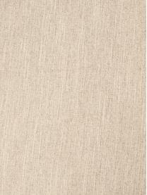 Hoekbank Melva (3-zits), Bekleding: 100% polyester Met 35.000, Frame: massief grenenhout, FSC-g, Poten: kunststof, Geweven stof beige, B 239 x D 143 cm, hoekdeel rechts