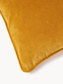 Housse de coussin en velours Dana, 100 % coton

Le matériau est certifié STANDARD 100 OEKO-TEX®, 21.HCN.84376, Hohenstein, Ocre, larg. 30 x long. 50 cm