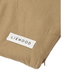 Bedrandbeschermer Benedicte, Bekleding: 100% polyester, Beige, B 30 x L 180 cm