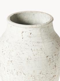 Cache-pot Milos, Ciment, Blanc, Ø 44 x haut. 66 cm