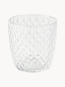 Teelichthalter Marilu aus Glas, 4er-Set, Glas, Transparent, Ø 8 x H 8 cm