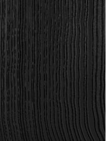 Osłonka na doniczkę o wyglądzie drewna Tam Tam, Tworzywo sztuczne, Czarny, Ø 17 x W 27 cm