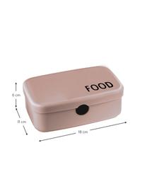 Contenitore per il pranzo Food, Tritan (materiale sintetico, senza BPA), Beige, Larg. 18 x Alt. 6 cm