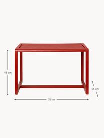 Holz-Kindertisch Little Architect, Eschenholz, Eschenholzfurnier, Mitteldichte Holzfaserplatte (MDF)

Dieses Produkt wird aus nachhaltig gewonnenem, FSC®-zertifiziertem Holz gefertigt., Rot, B 76 x T 55 cm