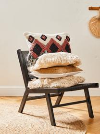 Poszewka na poduszkę Tanea, 100% bawełna, Ecru, czarny, rudy, S 40 x D 60 cm