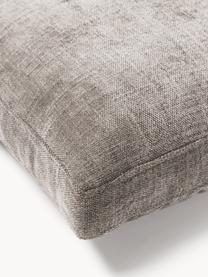 Sofa-Kissen Tribeca, Hülle: 100 % Polyester, Webstoff Taupe, B 50 x L 70 cm