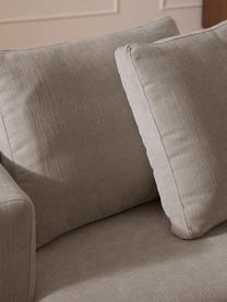 Sofa-Kissen Tribeca, Hülle: 100 % Polyester, Webstoff Taupe, B 50 x L 70 cm