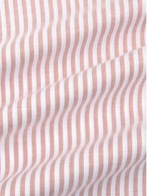 Funda de almohada de algodón Ellie, 45 x 110 cm, Blanco, rojo, An 45 x L 110 cm