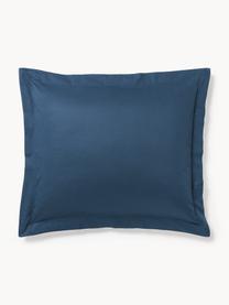 Baumwollsatin-Kopfkissenbezug Premium, Webart: Satin Fadendichte 500 TC,, Dunkelblau, B 40 x L 80 cm