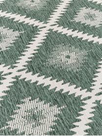 Alfombra reversible de interior/exterior Malibu, Verde, crema, An 200 x L 290 cm (Tamaño L)