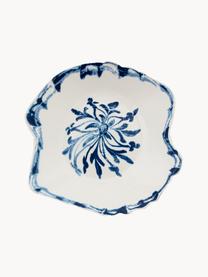 Assiette creuse en porcelaine Classic On Acid, Porcelaine, Blanc, tons bleus, Ø 25 cm